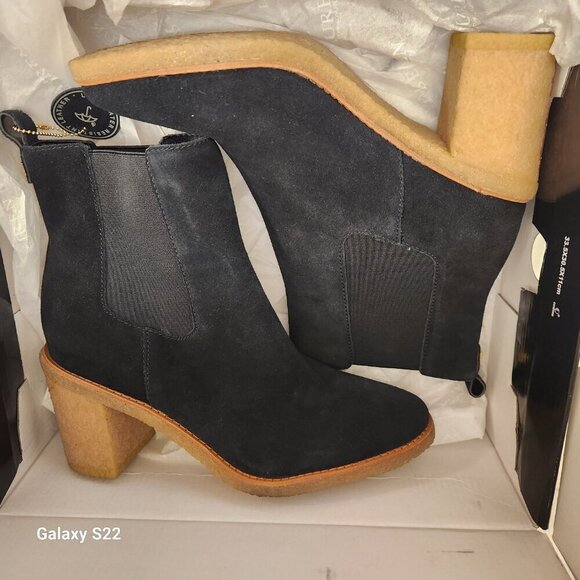 Ralph Lauren Black Suede Leather " Mirianna" Booties. NIB. Size 9 - Picture 11 of 11